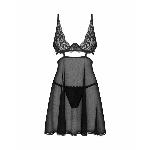 Бебі-дол Obsessive Nutris babydoll & thong M/L - мініатюра 3