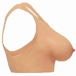 Накладні силіконові груди Master Series Perky Pair D-Cup Silicone Breasts - мініатюра 1