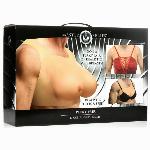 Накладні силіконові груди Master Series Perky Pair D-Cup Silicone Breasts - мініатюра 2