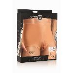 Накладна вагіна Master Series Silicone Vagina + Butt Panties - Large - мініатюра 6