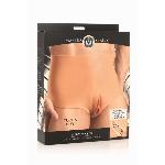 Накладна вагіна Master Series Silicone Vagina + Butt Panties - Medium - мініатюра 3