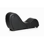 Секс-крісло з подушками Master Series Kinky Sex Lounge with Cushions - Black - мініатюра 7