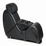 Секс-крісло з подушками Master Series Kinky Sex Lounge with Cushions - Black - мініатюра 1