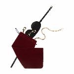 Набір для BDSM Bedroom Fantasies: Bondage Suitcase 13 Pcs - Cow Leather - мініатюра 3