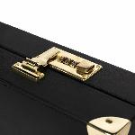 Набір для BDSM Bedroom Fantasies: Bondage Suitcase 13 Pcs - Cow Leather - мініатюра 4