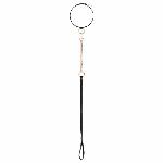 Нашийник з повідцем Rosy Gold - Collar with Leash - Black - мініатюра 4