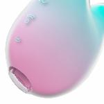Вакуумний кліторальний стимулятор з вібрацією Satisfyer Mermaid Vibes Mint/Pink, 2 мотори - мініатюра 4