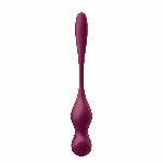 Смарт-вагінальні кульки з вібрацією Satisfyer Love Birds Vary Connect App, змінювана маса, пульт ДК - мініатюра 5