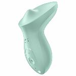 Вібратор для клітора з перлинною стимуляцією Satisfyer Exciterrr Mint, 2 незалежні мотори - мініатюра 6