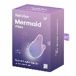 Вакуумний кліторальний стимулятор з вібрацією Satisfyer Mermaid Vibes Violet/Pink, 2 мотори - мініатюра 2