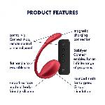 Смарт-віброяйце Satisfyer Shiny Petal Connect App, керування зі смартфона, пульт ДК - мініатюра 3