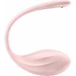 Смарт-віброяйце Satisfyer Ribbed Petal Connect App Rose, керування зі смартфона, пульт ДК - мініатюра 6