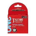 Презервативи ONE Tattoo Touch 3 шт, картонна коробка - мініатюра 1