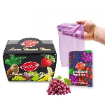 Набір латексних серветок Latex Dental Dams Grape 100 шт - мініатюра 1