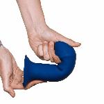 Двошаровий дилдо Adrien Lastic Hitsens 1 Blue, підходить для страпона, діаметр 4,5 см, довжина 17,7 см - мініатюра 5