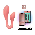 Смарт-вібратор для пар Adrien Lastic Couple Secrets 2.0, 2 мотори, 10 режимів - мініатюра 1