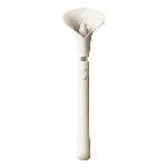 Розкішний вібромасажер Zalo – Calla Ivory White, двосторонній, 2 мотори - мініатюра 1