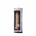 Фалоімітатор SilexD Johnny Real Skin Flesh MODEL 1, суперреалістичний, на присосці, діаметр 3,8 см - мініатюра 7