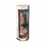 Фалоімітатор SilexD Vetus Premium Real Skin Flesh (8in MODEL 1), ультрареалістик, діаметр 4,1 см - мініатюра 7