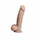 Фалоімітатор SilexD Tomas Real Skin Flesh MODEL 1, реалістичний, на присосці, діаметр 4,9 см - мініатюра 3