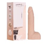 Фалоімітатор із пульсацією Addiction Naked Addiction 8.5” Thruster - Vanilla - мініатюра 11