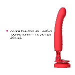 Смарт-міні секс-машина Lovense Mission 2 Vibrating suction cup dildo, 6500 вібрацій/хв, Touch Sense - мініатюра 14