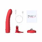 Смарт-міні секс-машина Lovense Mission 2 Vibrating suction cup dildo, 6500 вібрацій/хв, Touch Sense - мініатюра 3