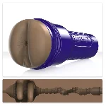 Мастурбатор-попка Fleshlight Boost Blast Female Medium Dark Flesh, плаваючі кільця Turbo Tech - мініатюра 1