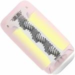 Мастурбатор TENGA PUFFY Strawberry Pink, ультрам’який матеріал, багаторазовий, наскрізний - мініатюра 4