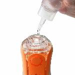 Мастурбатор Tenga Flip Orb — Sunset Orange, з можливістю зміни тиску та стимулювальними кульками всередині - мініатюра 6