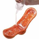 Мастурбатор Tenga Flip Orb — Sunset Orange, з можливістю зміни тиску та стимулювальними кульками всередині - мініатюра 5