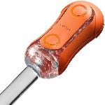 Мастурбатор Tenga Flip Orb — Sunset Orange, з можливістю зміни тиску та стимулювальними кульками всередині - мініатюра 10