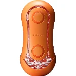 Мастурбатор Tenga Flip Orb — Sunset Orange, з можливістю зміни тиску та стимулювальними кульками всередині - мініатюра 1