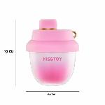 Вакуумний стимулятор-брелок KISSTOY Kiss Pods, 5 рівнів інтенсивності + Turbo-режим, 2 насадки - мініатюра 3