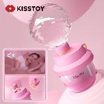 Вакуумний стимулятор-брелок KISSTOY Kiss Pods, 5 рівнів інтенсивності + Turbo-режим, 2 насадки - мініатюра 4