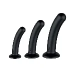 Набір дилдо Nexus Dilating Set (17 см, 15 см, 12,5 см) - мініатюра 1