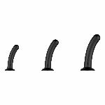 Набір дилдо Nexus Dilating Set (17 см, 15 см, 12,5 см) - мініатюра 2