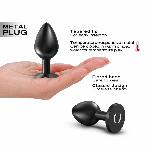 Анальна пробка Dorcel ONIX PLUG M - мініатюра 3