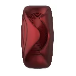 Мастурбатор з вібрацією Manwan SUB.ONE Velvet Red - мініатюра 1
