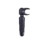Мастурбатор-вібромасажер Manwan MAN.WAND EVO Black Plum, чудово для пар, вібромінет - мініатюра 1