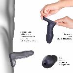 Насадка на член Manwan RYZER - Black Plum - мініатюра 3