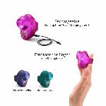Вібратор на палець Love To Love KISSCOOL - IRIDESCENT BERRY - мініатюра 3