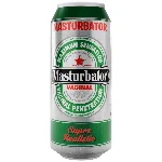 Мастурбатор-вагіна Alive Heineken Vagina II у вигляді банки пива, реалістичний - мініатюра 1