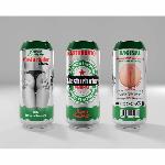 Мастурбатор-вагіна Alive Heineken Vagina II у вигляді банки пива, реалістичний - мініатюра 8