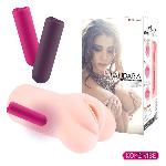 Мастурбатор-вагіна двошаровий Kokos Sandara Vibe - мініатюра 3