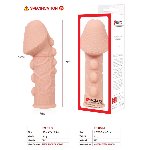Насадка на член Kokos Extreme Sleeve ES.09 розмір S, потовщувальна, стимулюючий рельєф - мініатюра 5