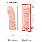 Насадка на член Kokos Extreme Sleeve ES.10 розмір S, потовщувальна, стимулювальний рельєф - мініатюра 5