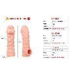 Насадка на член Kokos Cock Sleeve CS 003 M - мініатюра 5