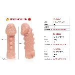 Насадка на член Kokos Cock Sleeve CS 008 L - мініатюра 7