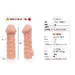 Насадка на член Kokos Cock Sleeve CS 009 L - мініатюра 7